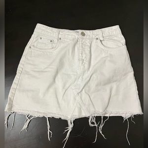BDG Urban Outfitters Women White Denim Skirt size medium